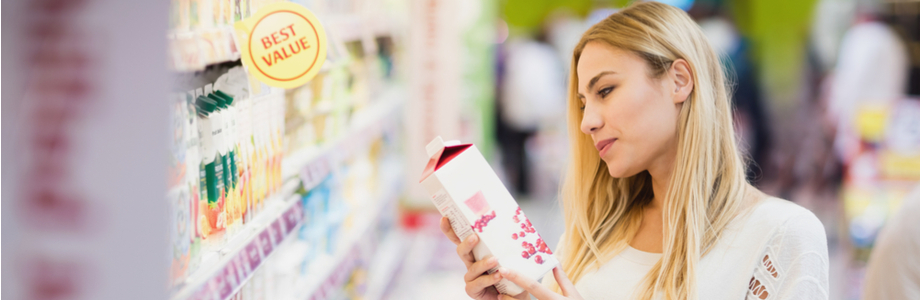 Les informations nutritionnelles par portion plébiscitées par un Européen sur trois