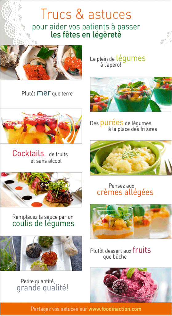 Trucs & astuces pour passer les fêtes en légèreté