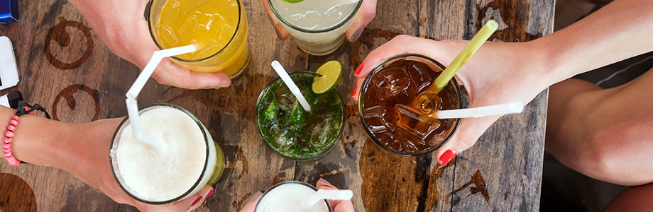 De drankcategorieën van de “Drankendruppel”