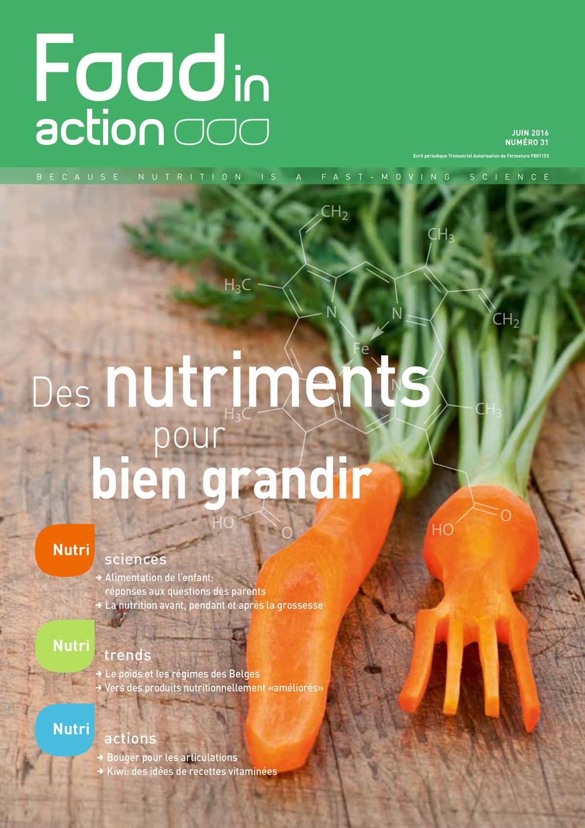 Magazine n°31: Les nutriments pour bien grandir