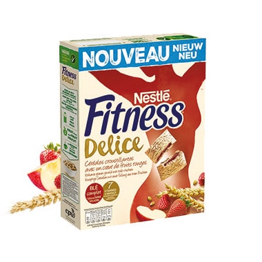Ontbijtgranen Fitness® Delice met rode vruchten
