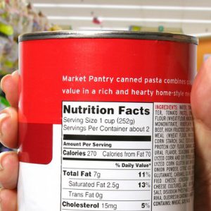 L&rsquo;étiquetage nutritionnel modifie peu les comportements