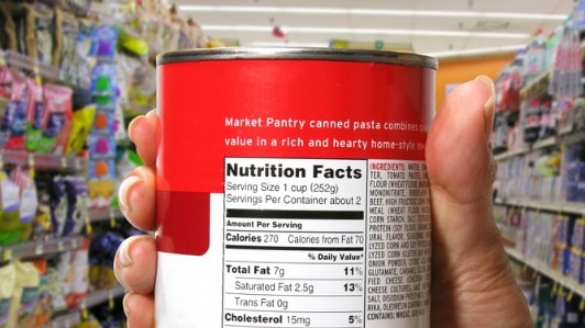 L&rsquo;étiquetage nutritionnel modifie peu les comportements