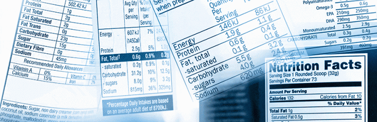 Nouvel étiquetage nutritionnel: un diagramme pour s’y retrouver