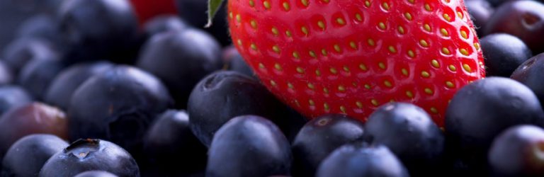 Aardbeien en bosbessen tegen hartinfarcten