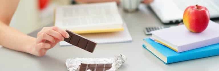 Adolescenten die chocolate eten, zijn minder dik