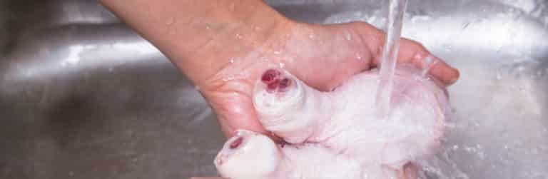 Kip kun je beter niet wassen!