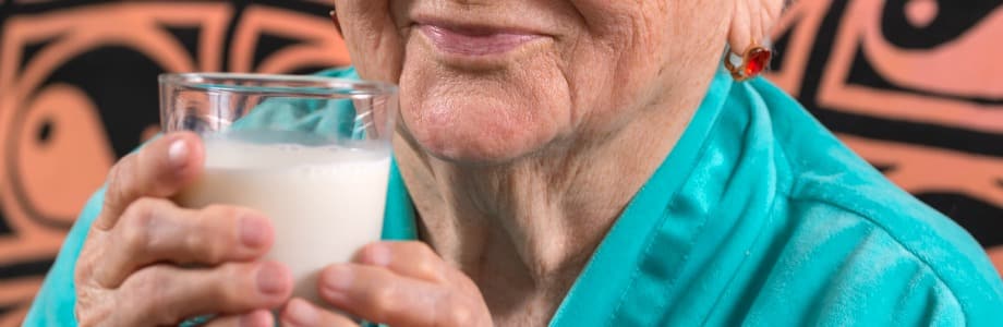 Le lait protégerait le cerveau des aînés