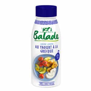 Balade crème légère au yaourt à la grecque