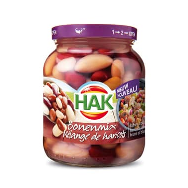 HAK Haricots kidneys, rouges & blancs