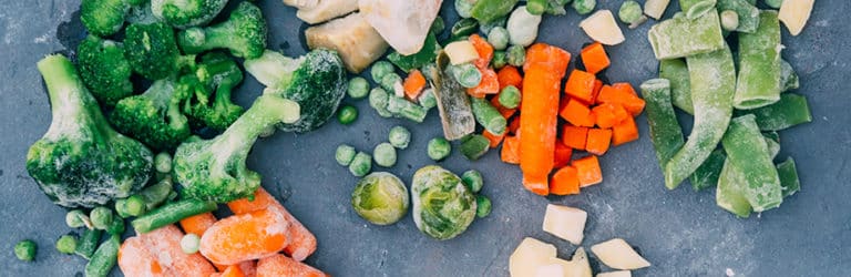 Plus de fruits et légumes: une piste avec les surgelés