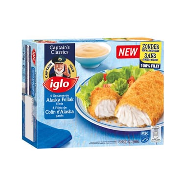 Gepaneerde Alaska Pollak Iglo