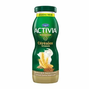 Activia® yoghurtdrink – lijnzaad, quinoa en sesamzaad