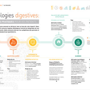 Nutriscope: Pathologies digestives, conseils pratiques pour vos patients