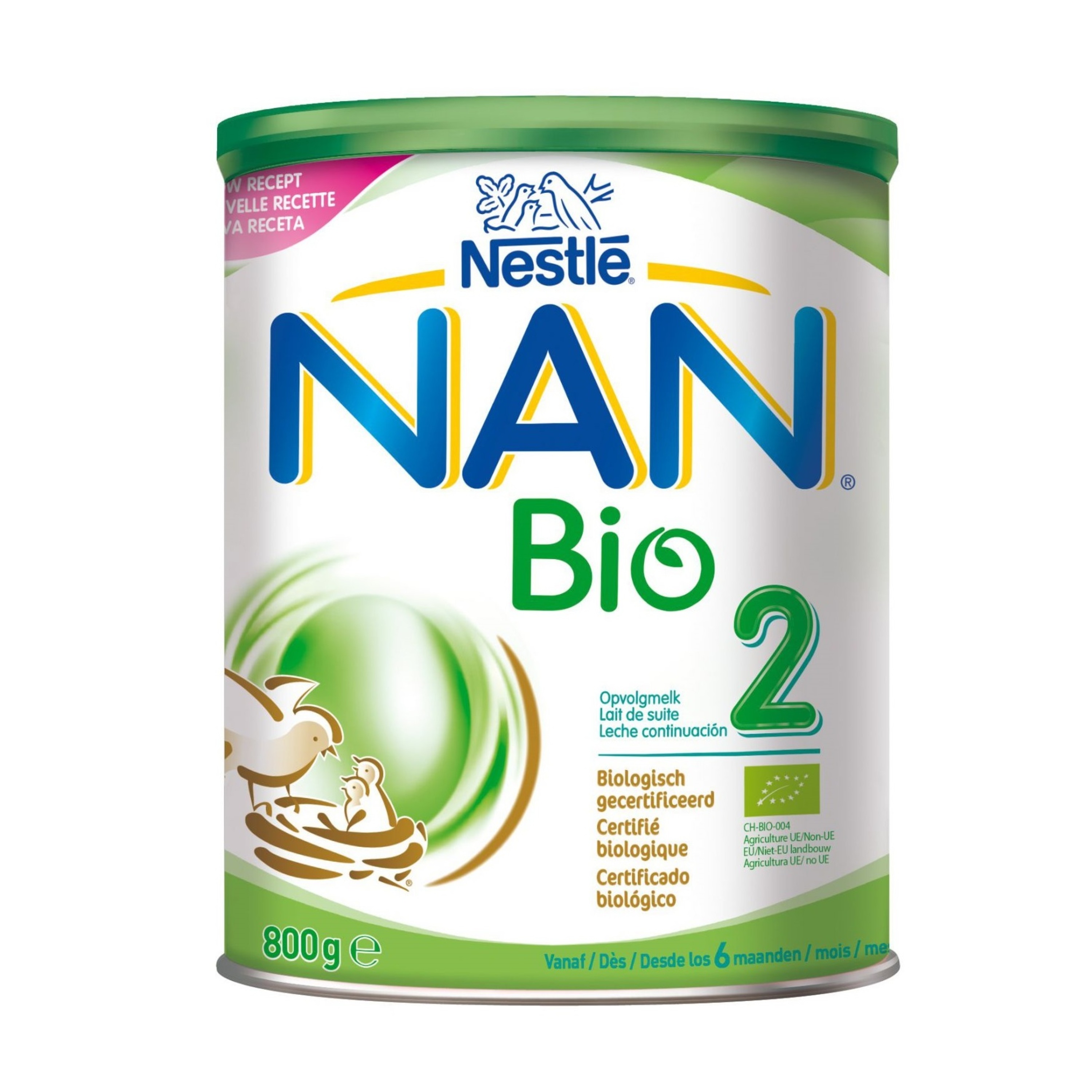 Lait de suite: Nan optipro bio de Nestlé